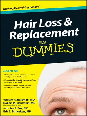 cover image of Hair Loss and Replacement For Dummies&#174;